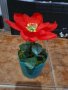 Изкуствени цветя в кашпа, снимка 3