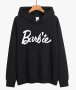 ДЕТСКИ и ДАМСКИ суичъри Hoodie БАРБИ / BARBIE - 5 ЦВЯТА!, снимка 3