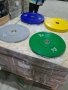 НОВИ Олимпийски свободни Bumper Тежести 5,10,15,20 кг, снимка 6