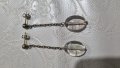 Сребърни обеци 925 Italy , снимка 4