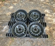 4бр.Железни джанти 15цола 5x112 за Vw Caddy(2004-2026),Golf 5,6,7,8,Audi А3,Skoda,Seat, снимка 1