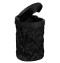 Кошче за боклук за кола, Черен, Ø16x19см., снимка 1