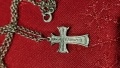 Сребърен синджир с висулка кръст 7,30 гр , снимка 4