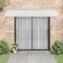 vidaXL Навес за врата, сив, 300x100 см, поликарбонат, снимка 3
