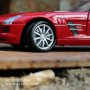 Mercedes-Benz SLS AMG - мащаб 1:24 на Welly моделът е нов в кутия, снимка 4