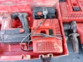 2 перфоратора Hilti комплект с батерий, снимка 7