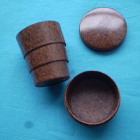  Винтич бакелит  сгъваема туристическа чаша, снимка 5 - Антикварни и старинни предмети - 34417142
