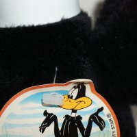 Vintage Оригинална Плюшена Играчка Daffy Duck Warner Bros Looney Toons Made in Korea от 1988г, снимка 5 - Колекции - 42509557