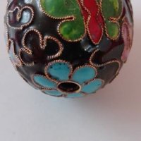 Декоративно голямо яйце Клоизоне, снимка 4 - Колекции - 29627308