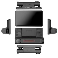 Видеорегистратор Automat, С три камери, Full HD, 12-24V, снимка 2 - Аксесоари и консумативи - 42063656