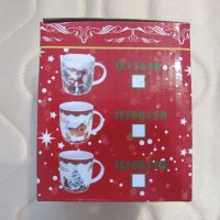 Коледна чаша с подложка - Ново, снимка 7 - Коледни подаръци - 42814018