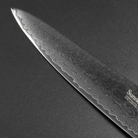 Професионален Нож от Дамаска стомана., снимка 14 - Прибори за хранене, готвене и сервиране - 19186192