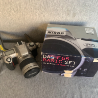 фотоапарат Nikon F65 с обектив NIKON 28-80mm AF Nikkor Lens, in Working, снимка 1 - Фотоапарати - 44926286
