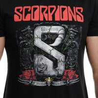 Нова мъжка тениска с дигитален печат на музикалната група Scorpions - Sting in the Tail С ГРЪБ, снимка 2 - Тениски - 40433930