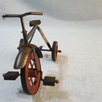 Старинна детска играчка-колело, снимка 4 - Антикварни и старинни предмети - 32071686