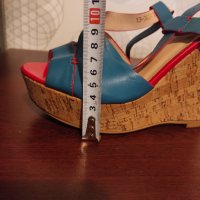 Дамски сандали с висока платформа, снимка 6 - Сандали - 39824055