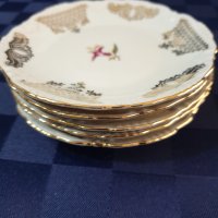 Порцеланови чинийки-Бавария от средата на миналия век., снимка 4 - Чинии - 42765563