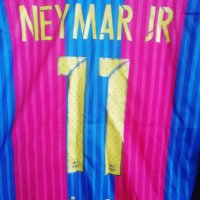 Barcelona Neymar Jr Nike оригинална тениска фланелка блуза Неймар Барселона дълъг ръкав XL, снимка 3 - Тениски - 42300808