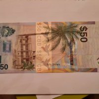 BAHAMAS 🇧🇸 $ 50 Dollars 🇧🇸 2019 UNC , снимка 2 - Нумизматика и бонистика - 31094027