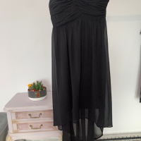 Дълга асиметрична рокля на Vero Moda в М размер, снимка 7 - Рокли - 44518778
