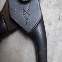 Голяма възрожденска кована ножица. Стара ножица Solingen, снимка 9 - Други ценни предмети - 40873511