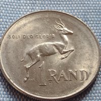 Монета 1 ранд 1977г. Южна Африка за КОЛЕКЦИОНЕРИ 41222, снимка 3 - Нумизматика и бонистика - 42789930