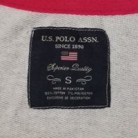 U.S. Polo ASSN. оригинално горнище S памучна сива горница, снимка 3 - Суичъри - 30397560