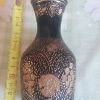 Месингова вазичка, снимка 1 - Антикварни и старинни предмети - 30551894