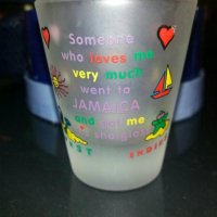 Шотглас Ямайка Ямайска чашка за шот , снимка 1 - Колекции - 31921877