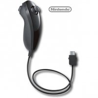 Wii Nunchuk Controller Черен, снимка 4 - Аксесоари - 39966071
