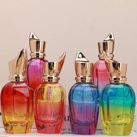Празни стилни бутилки за отливане на парфюм 30мл/50мл разноцветни готин дизайн, снимка 3 - Унисекс парфюми - 44184748