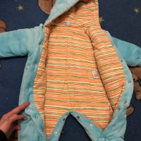 Бебшки зимен космонавт - 0-3м., снимка 3 - Бебешки ескимоси - 31443465