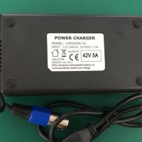 Зарядно устройство за Li-ion батерии 36V (42V) 2A Battery charger, снимка 4 - Друга електроника - 31742453