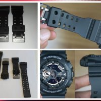 Брандирани чéрен Лак и Мат Casio G-shock верижка, каишка за часовник, снимка 8 - Каишки за часовници - 30372532