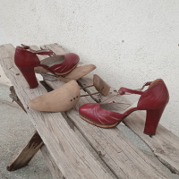 Колекция от ръчно правени и от лимитирана серия италиански дамски обувки, снимка 10 - Дамски обувки на ток - 44586943