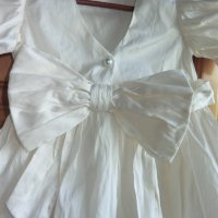 Нова рокля Next с голяма панделка на гърба, снимка 7 - Детски рокли и поли - 37713872