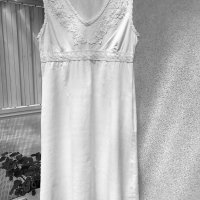 Красива бяла рокля FRANSA, снимка 15 - Рокли - 29559983