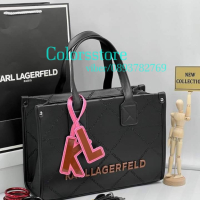 Черна чанта Karl Lagerfeld   код SS12A14, снимка 1 - Чанти - 40932753