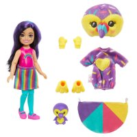 Barbie® Cutie Reveal™ Jungle Series Chelsea™ - Папагал Тукан - изненада HKR16, снимка 2 - Кукли - 40248887