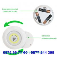 Безжични LED COB лампи на батерии с дистанционно / безжични лампички за осветление - КОД 3730, снимка 9 - Декорация за дома - 37622635