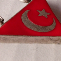 Османска муска, амулет, сребро., снимка 3 - Колиета, медальони, синджири - 44685801