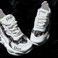 Dior дамски спортни маратонки на платформа , снимка 1 - Маратонки - 31338481