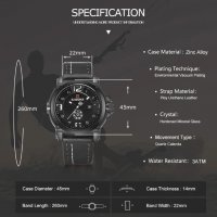 Мъжки часовник Naviforce Quartz Watch, снимка 9 - Мъжки - 40239468