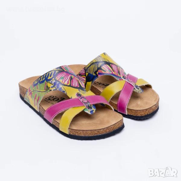 🥁 Намаление - Летни ортопедични чехли с велурена стелка | Марка Tuasolea, снимка 1