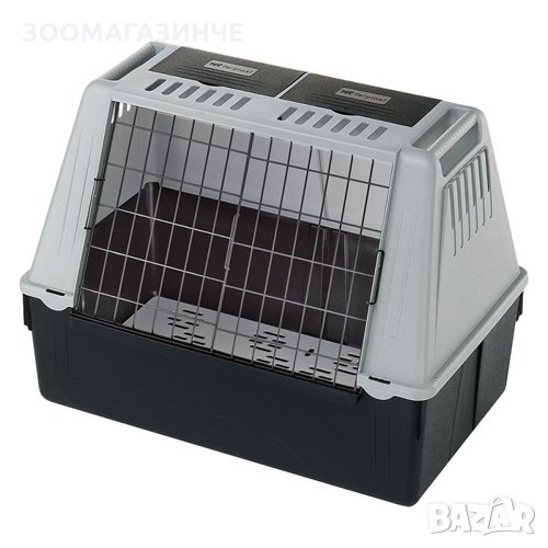  Транспортна клетка за домашни любимци за кола 80ХH50Х61СМ, снимка 1