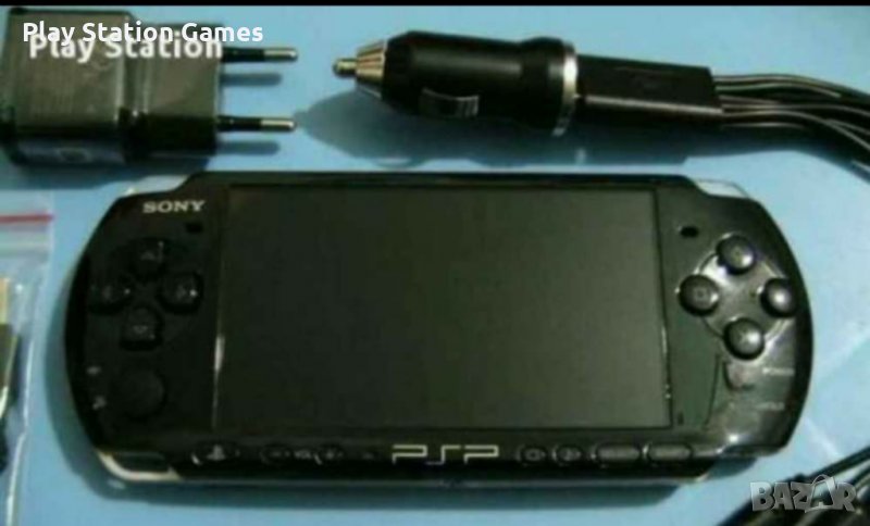 PSP-Slim+32gb Карта+80 Игри, снимка 1