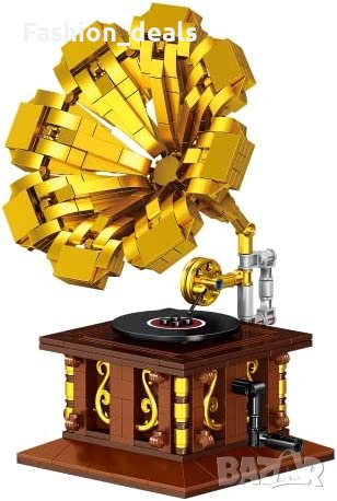 Нов Комплект за изграждане фонограф творчески подарък деца възрастни, снимка 1