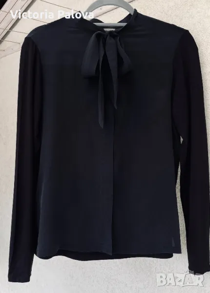 Лукс блуза/риза оригинал MARELLA с коприна креп Италия, снимка 1