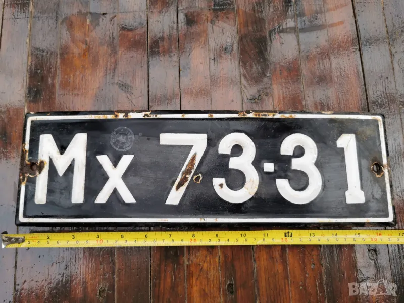 СТАРА ЕМАЙЛИРАНА ТАБЕЛА, снимка 1