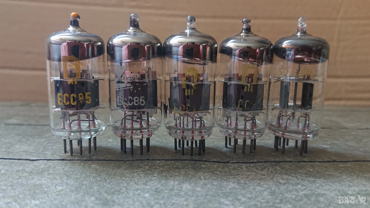 Нови радиолампи RFT ECC85. , снимка 1